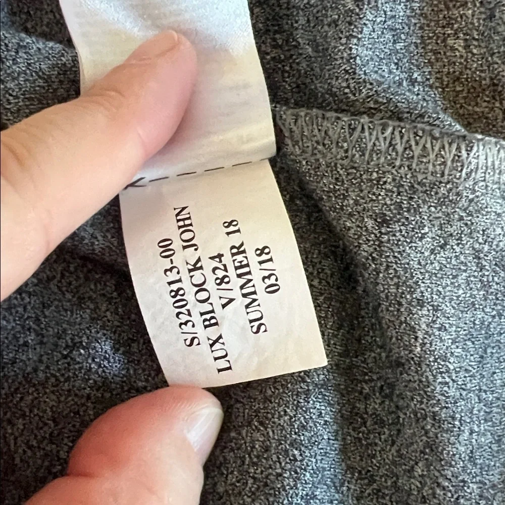 Banana Republic Luxury Touch Standard Fit Polo Gray/Black Size Small